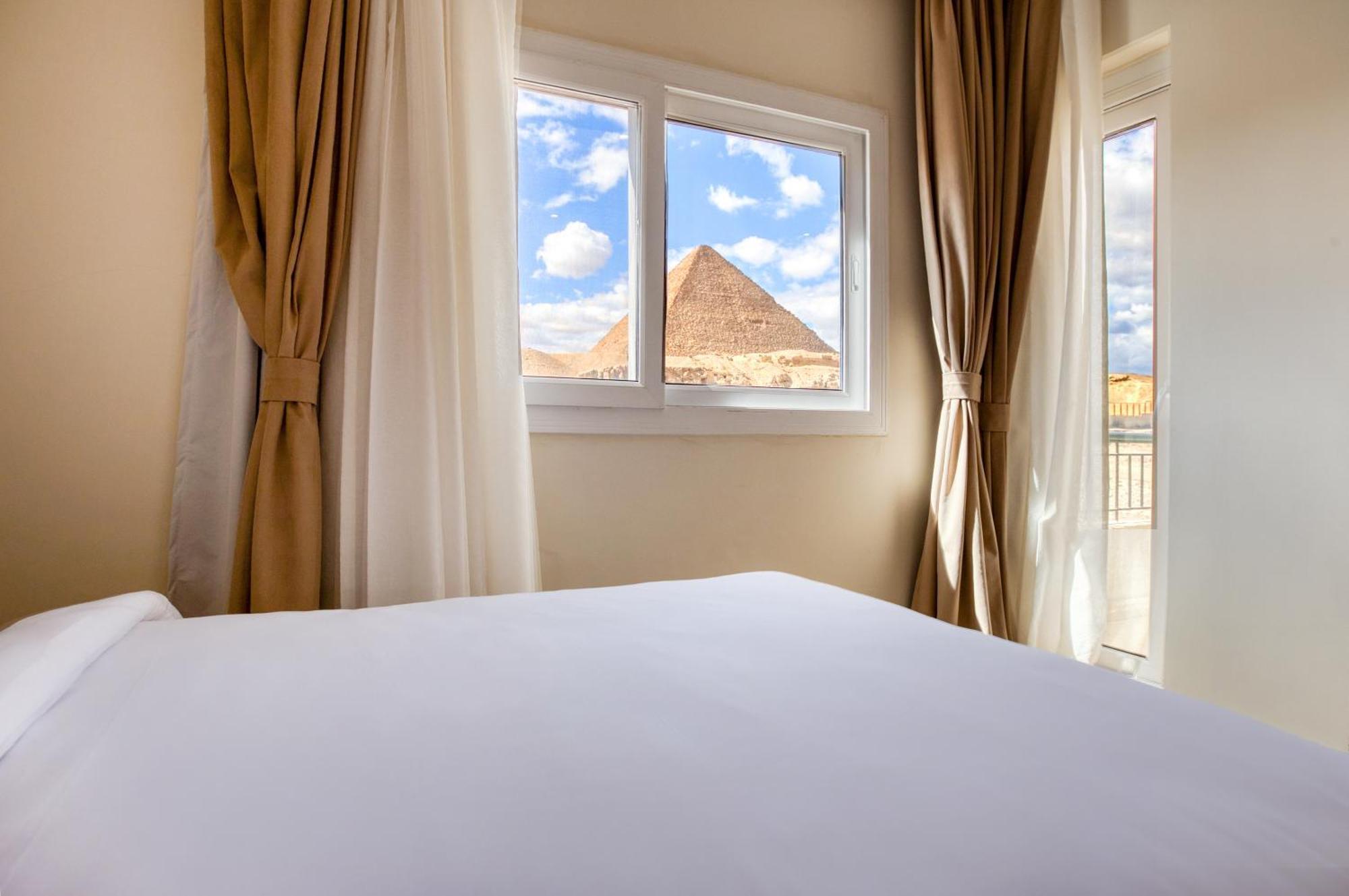 Soul Pyramids View Hotell Kafret el-Gabal Eksteriør bilde
