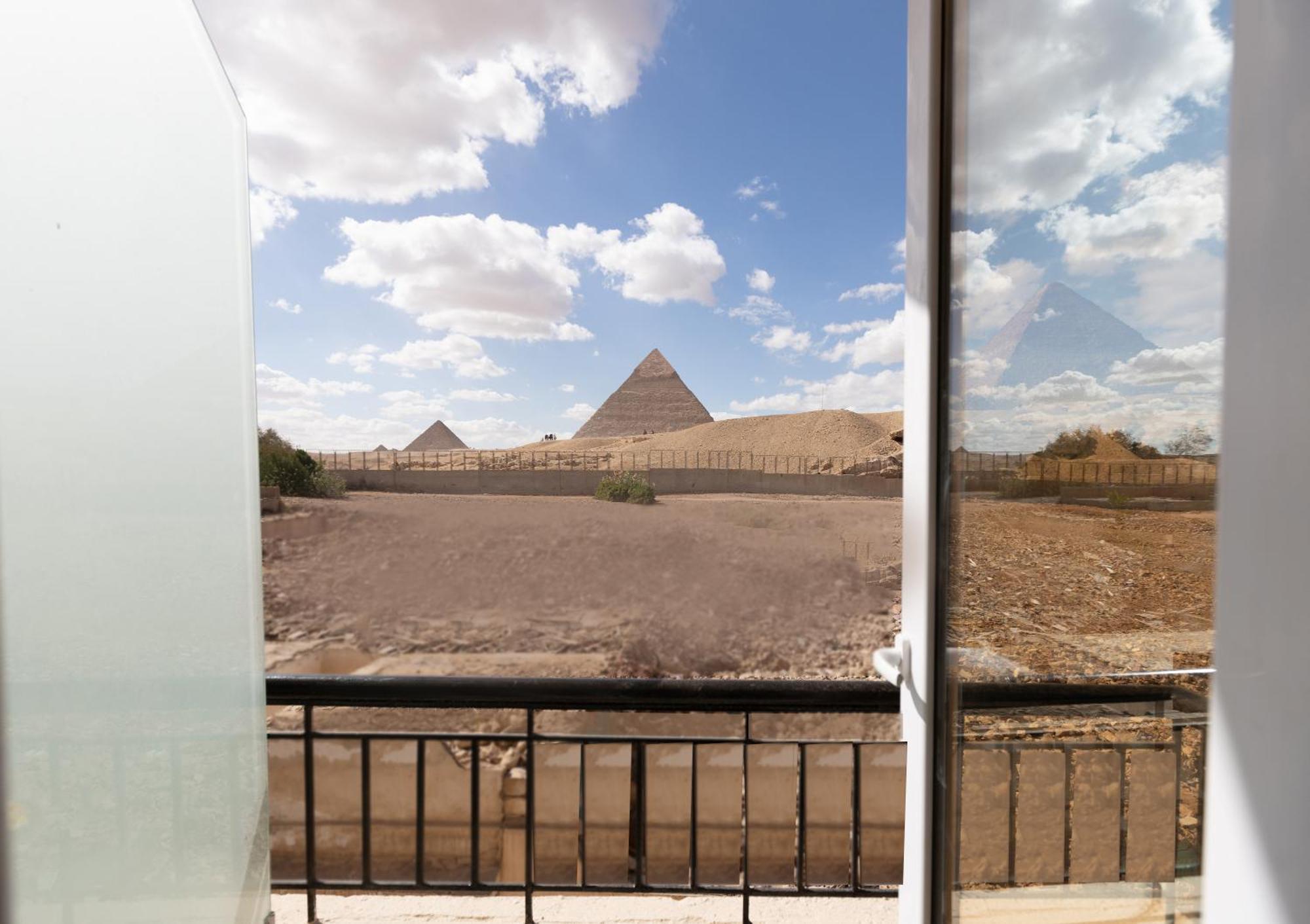 Soul Pyramids View Hotell Kafret el-Gabal Eksteriør bilde