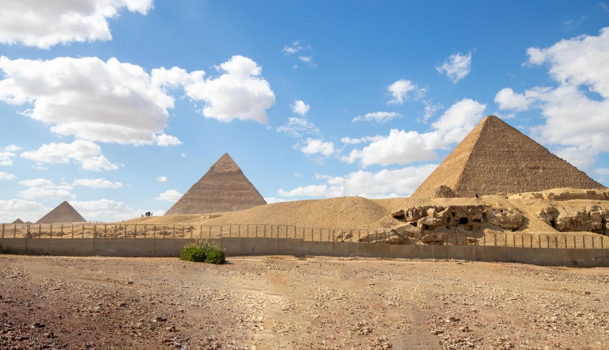 Soul Pyramids View Hotell Kafret el-Gabal Eksteriør bilde