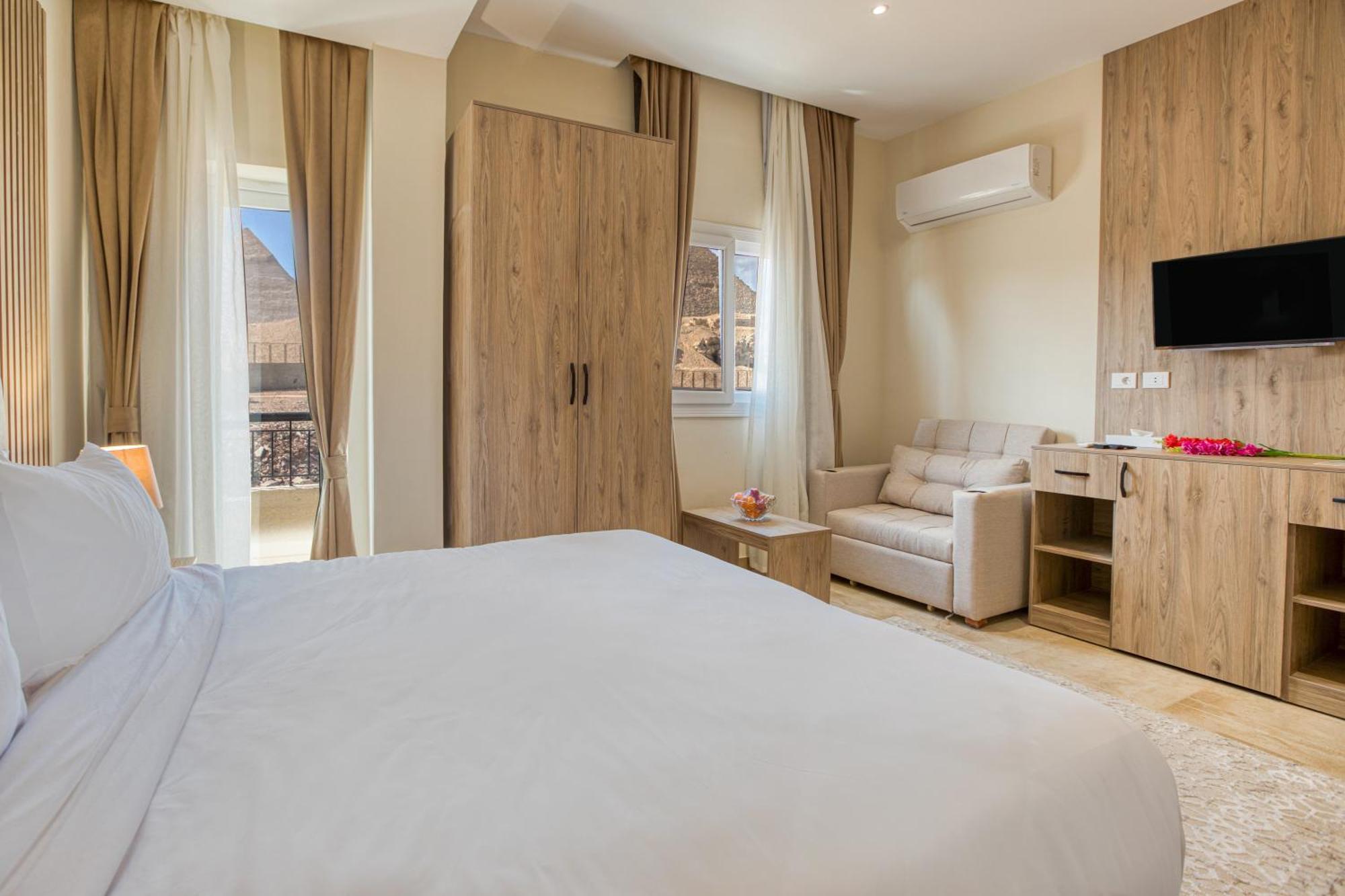 Soul Pyramids View Hotell Kafret el-Gabal Eksteriør bilde