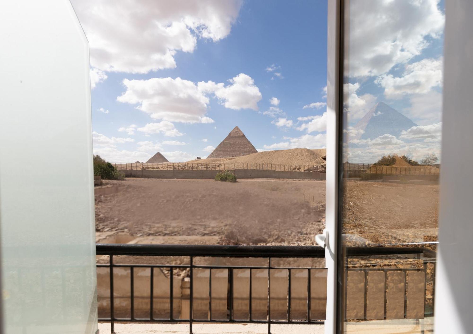 Soul Pyramids View Hotell Kafret el-Gabal Eksteriør bilde