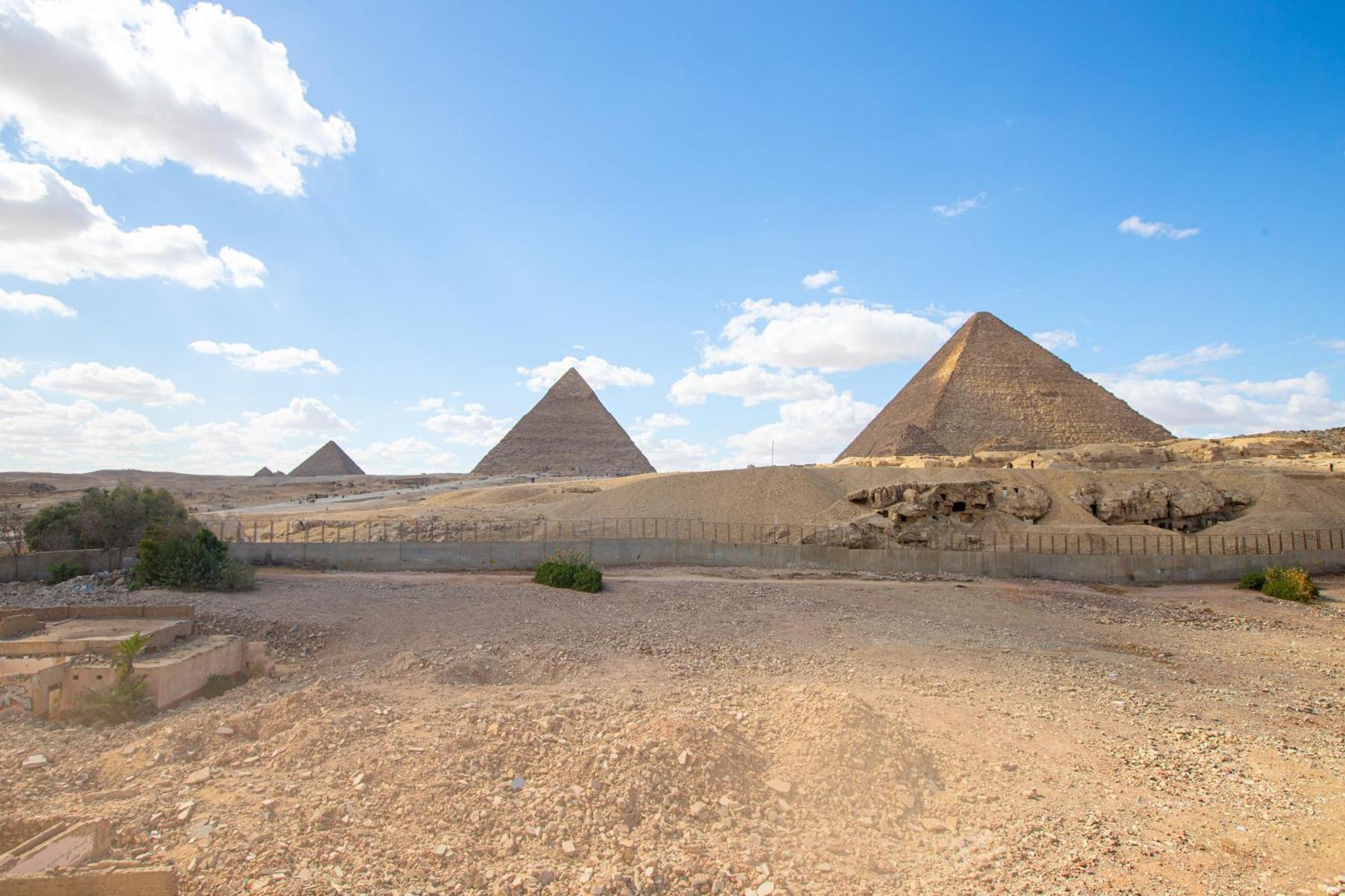 Soul Pyramids View Hotell Kafret el-Gabal Eksteriør bilde