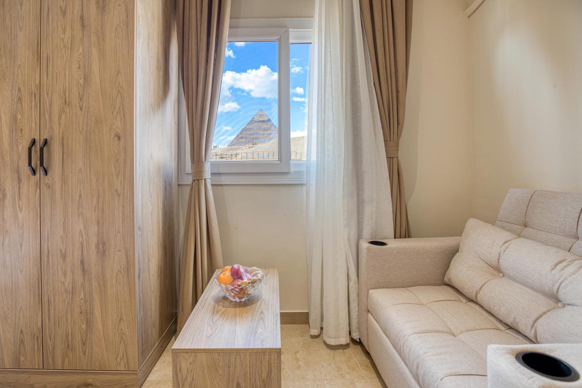 Soul Pyramids View Hotell Kafret el-Gabal Eksteriør bilde