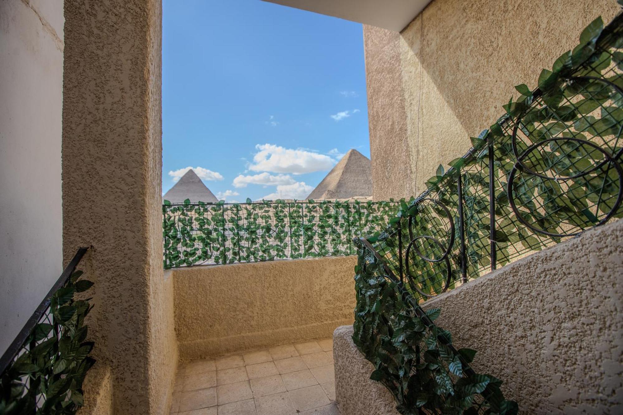 Soul Pyramids View Hotell Kafret el-Gabal Eksteriør bilde