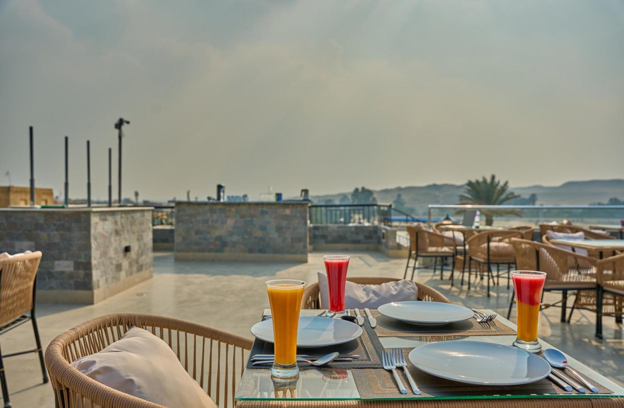 Soul Pyramids View Hotell Kafret el-Gabal Eksteriør bilde