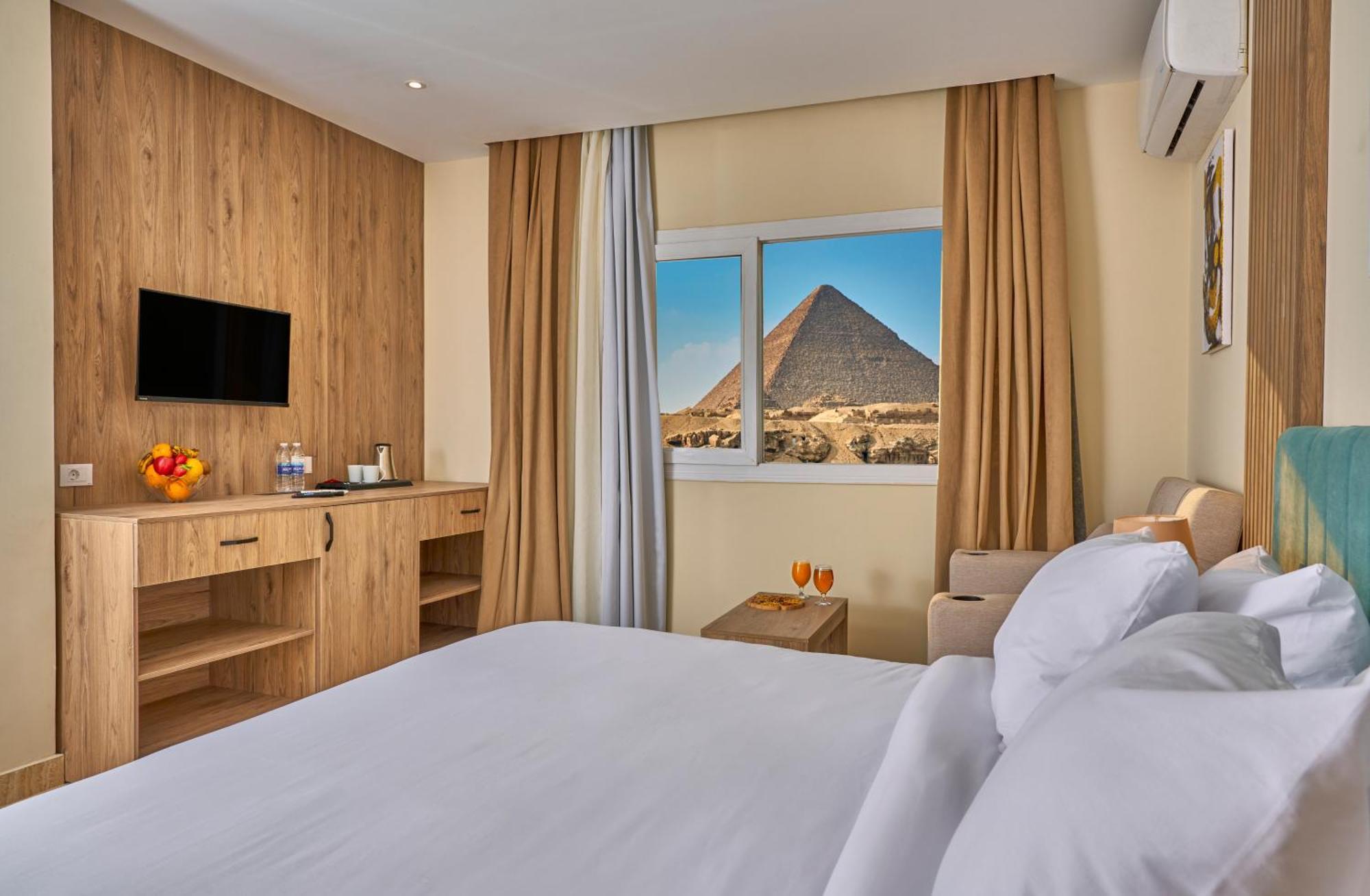 Soul Pyramids View Hotell Kafret el-Gabal Eksteriør bilde