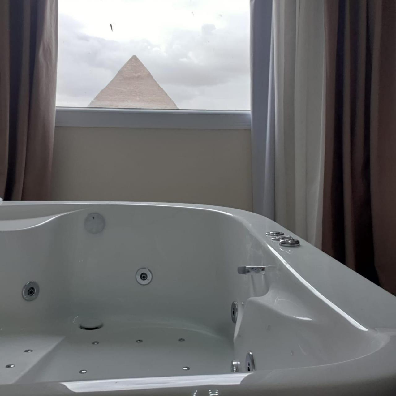 Soul Pyramids View Hotell Kafret el-Gabal Eksteriør bilde